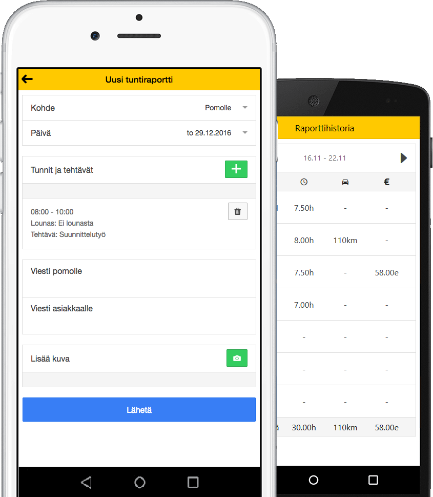 Mobile app preview